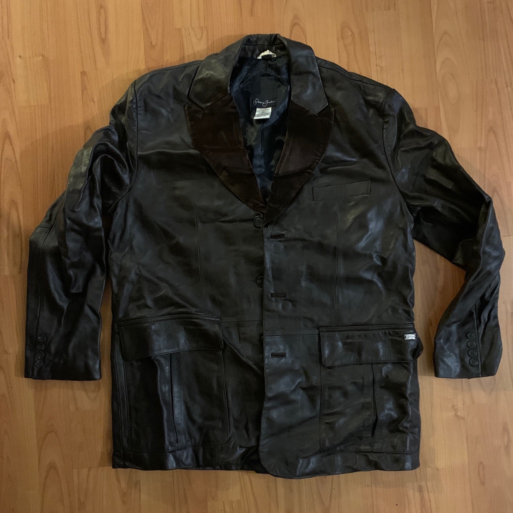 Brand New Sean John Leather Jkt Brand New Sean John Leather Jkt